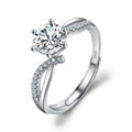 Rhinestone Jewelry Zircon Ring